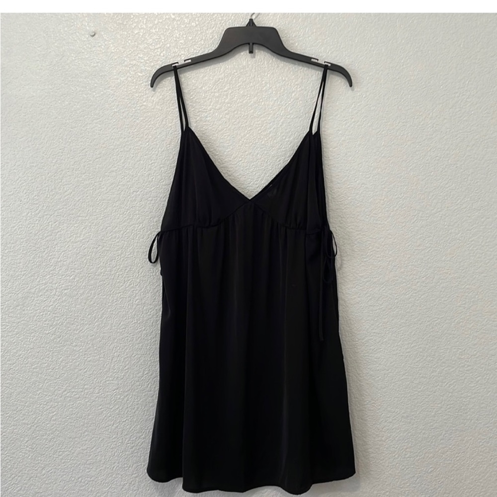 H&M black baby doll dress